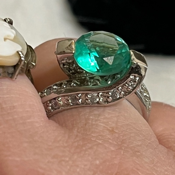 Vintage Sterling Silver RP Ring - Picture 9 of 15